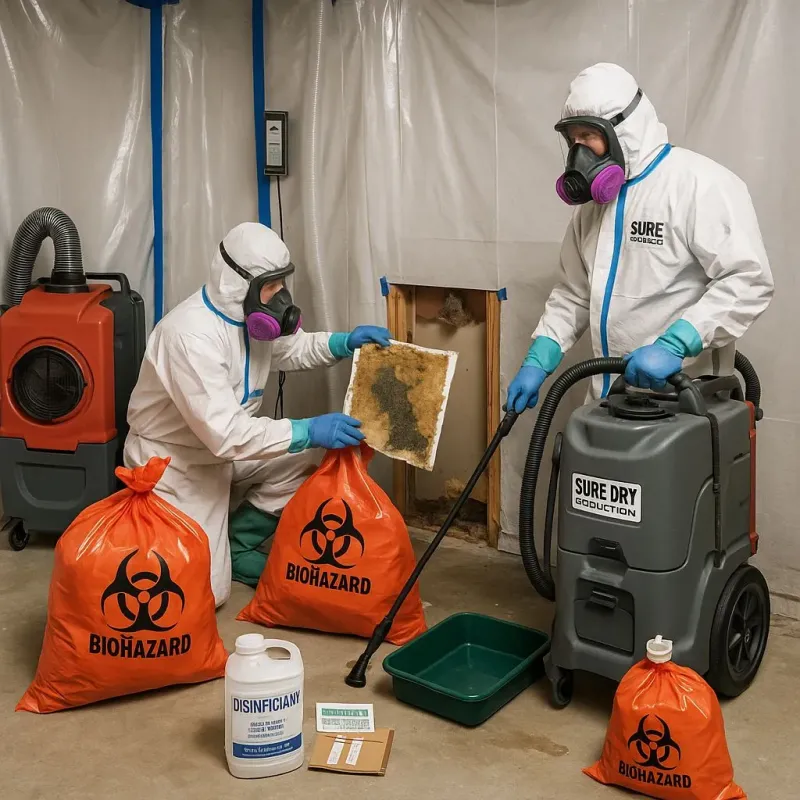 Contaminated Water Handling Protocols process in Orangeville, UT
